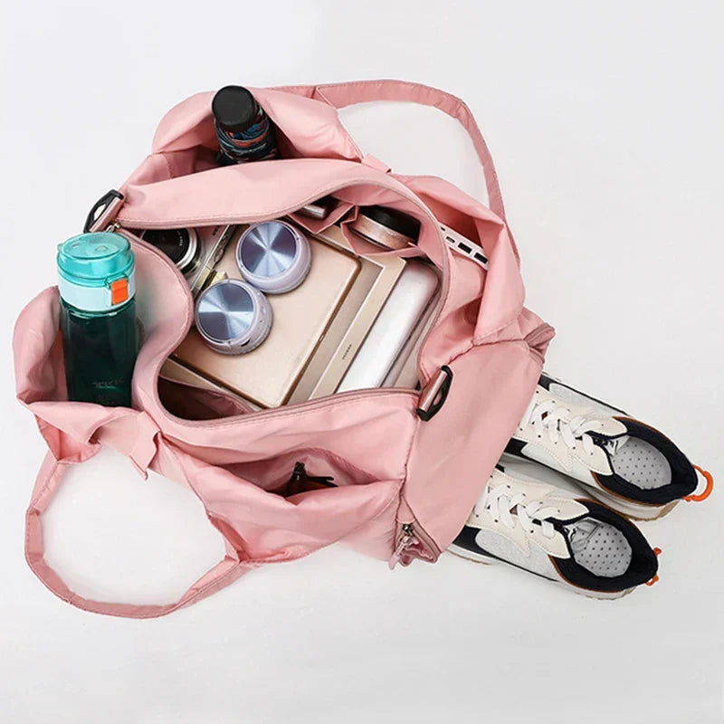 Kalsten | Women Gym Handbag With Shoe Compartment