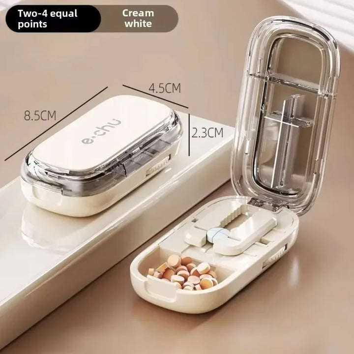 Kalsten | Pocket Size Dustproof Pill Cutter Organizer