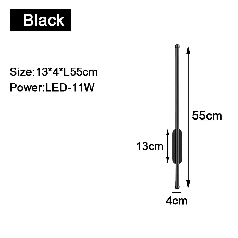 Gold Black Indoor LED Wall Lights: Stylish Illumination for Your Space | Kalsten