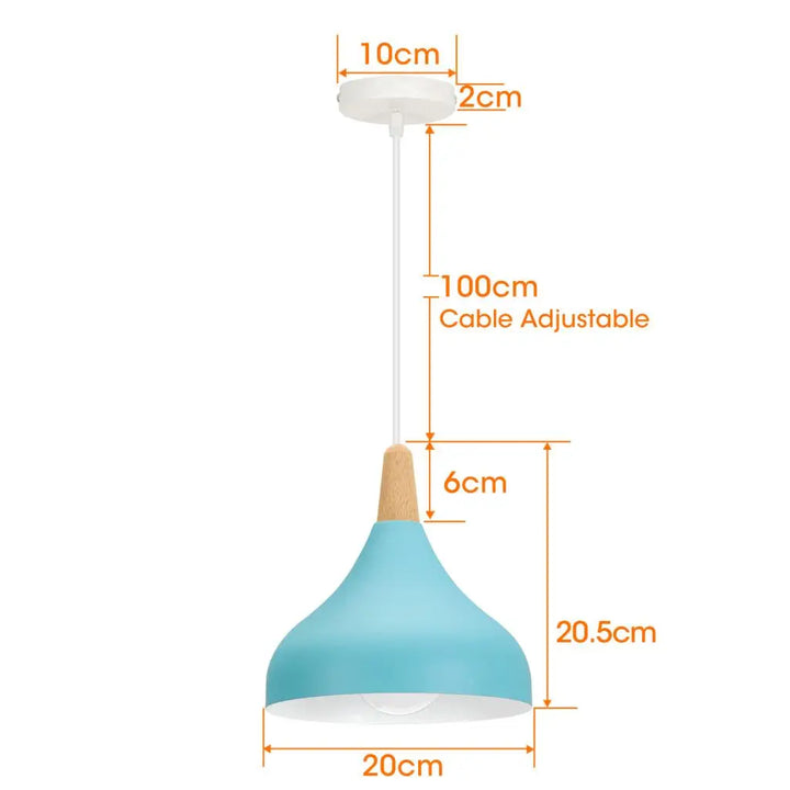 1/3 Heads Pendant Light - Retro Industrial Ceiling Lamp | Kalsten