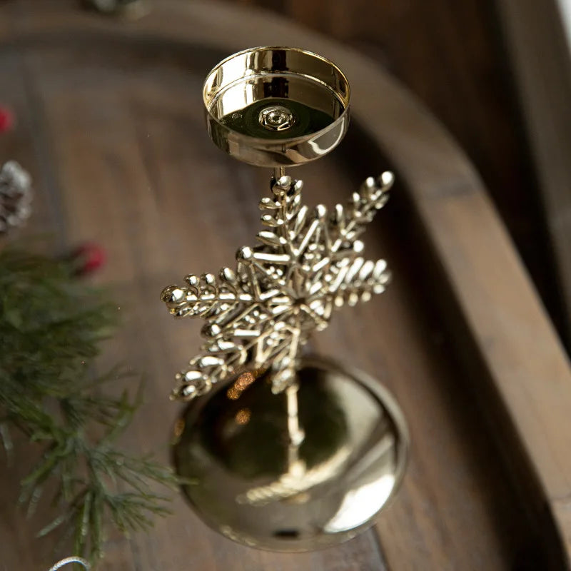 Christmas Candle Holders - Star and Christmas Tree Design for Festive Decoration | Kalsten