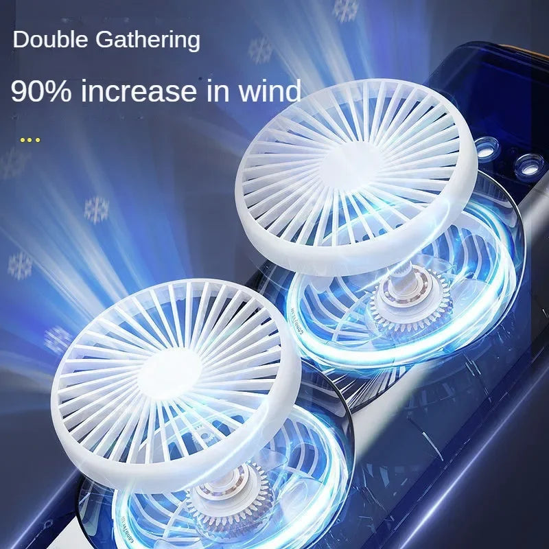 Portable Double Fan Cooling Spray Air Conditioning | Kalsten