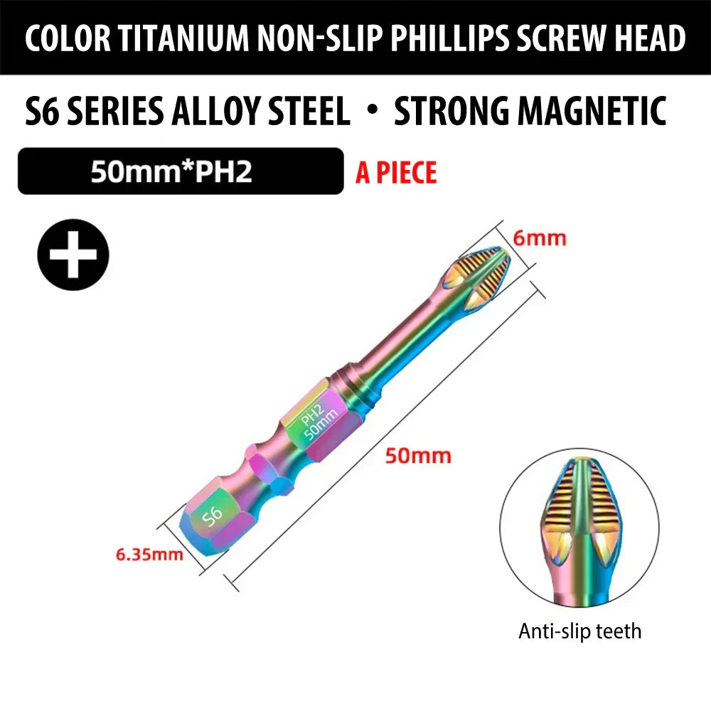 Kalsten | Magnetic Titanium Impact Anti-Slip Screw Head