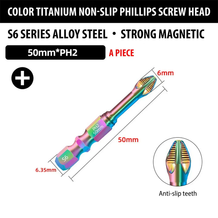Kalsten | Magnetic Titanium Impact Anti-Slip Screw Head