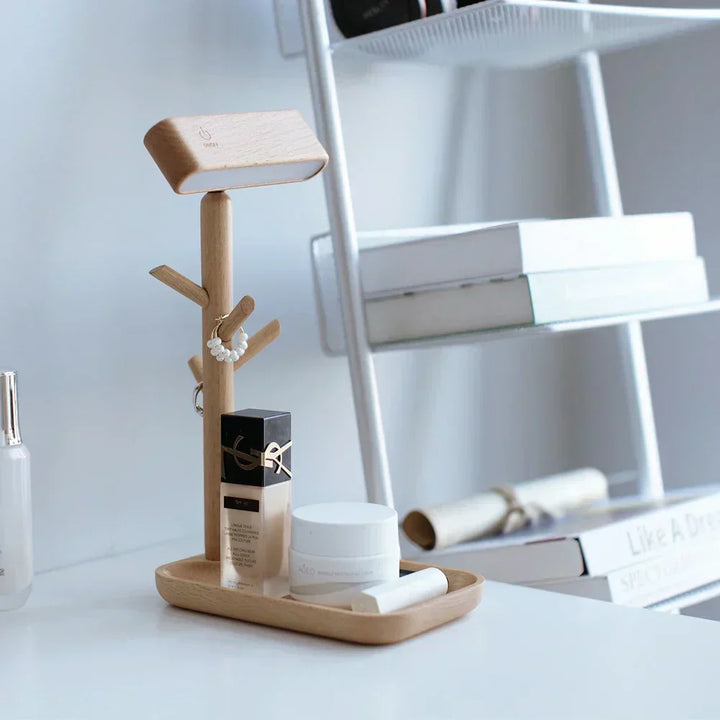 Elegant dimmable table lamp with storage | Kalsten
