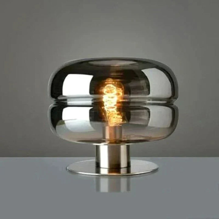 Scandinavian Glass Table Lamp – AuroraForm E27 | Kalsten