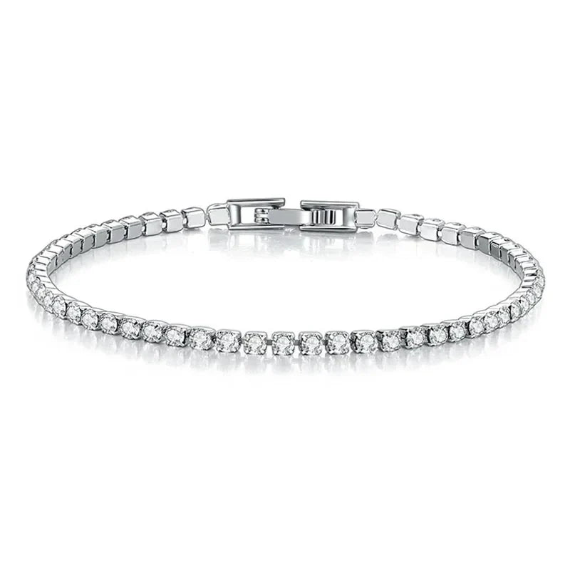Kalsten | Tennis Bracelet – Shine with Attitude: Elegance in Sterling Silver and Hip-Hop Flair!
