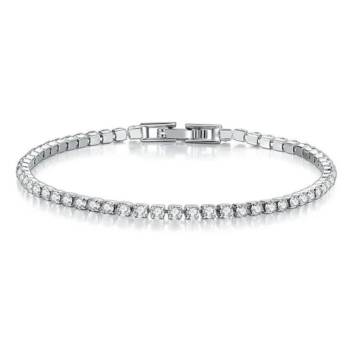 Kalsten | Tennis Bracelet – Shine with Attitude: Elegance in Sterling Silver and Hip-Hop Flair!