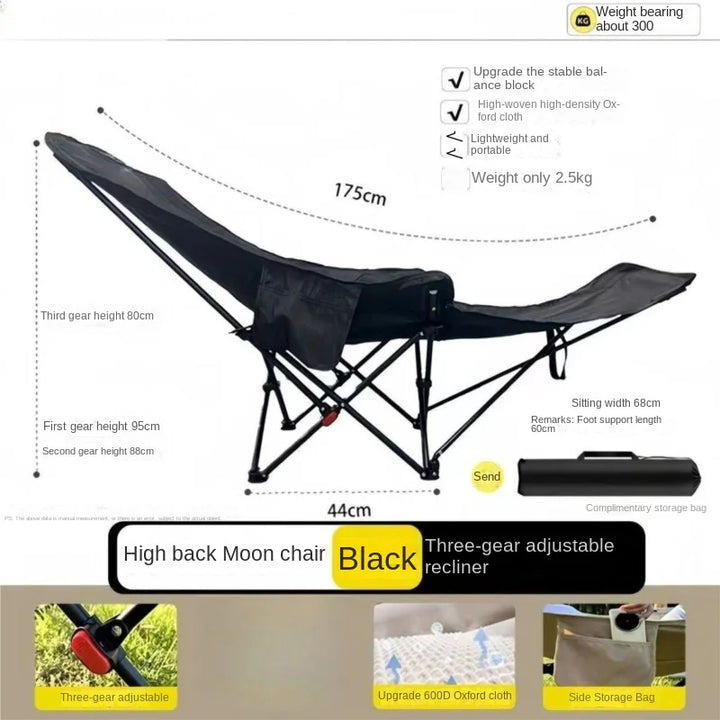 Relax Everywhere Reclining Outdoor Lounge Camping Chair | Kalsten