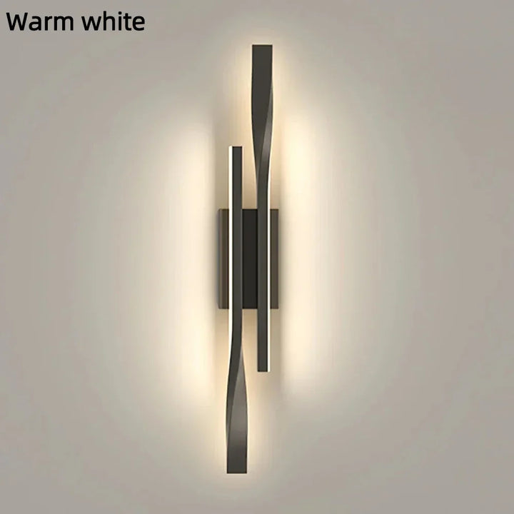 Modern LED Long Strip Wall Lamp – Luxury Creative Bedside & Living Room Light, Simple Nordic Design for Bedroom, TV Wall, and Interior Decoration | Kalsten