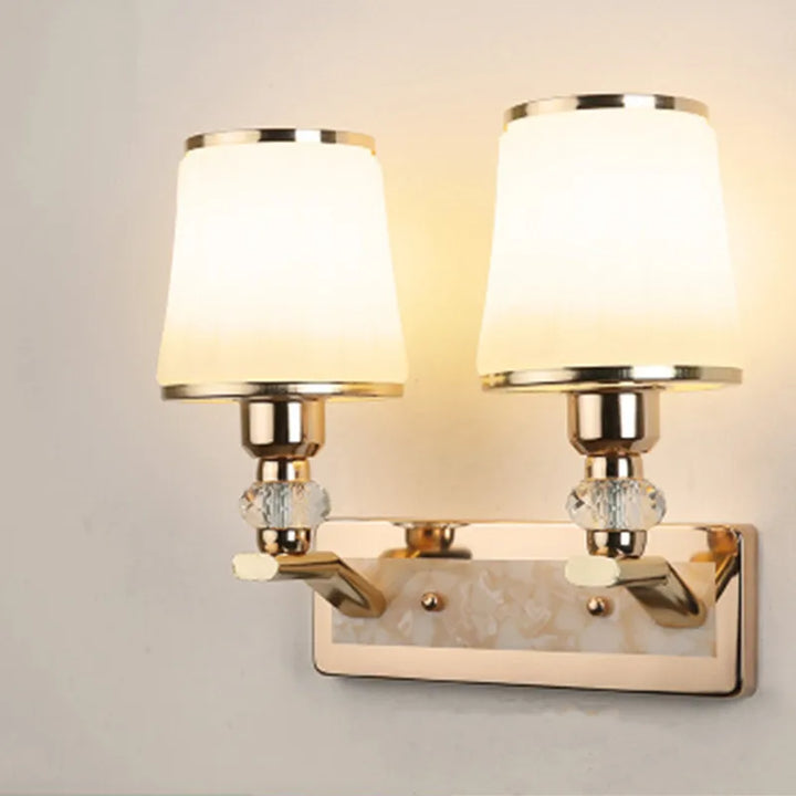Modern LED Wall Lamp with Glass Lampshade | Wall Sconces | Kalsten