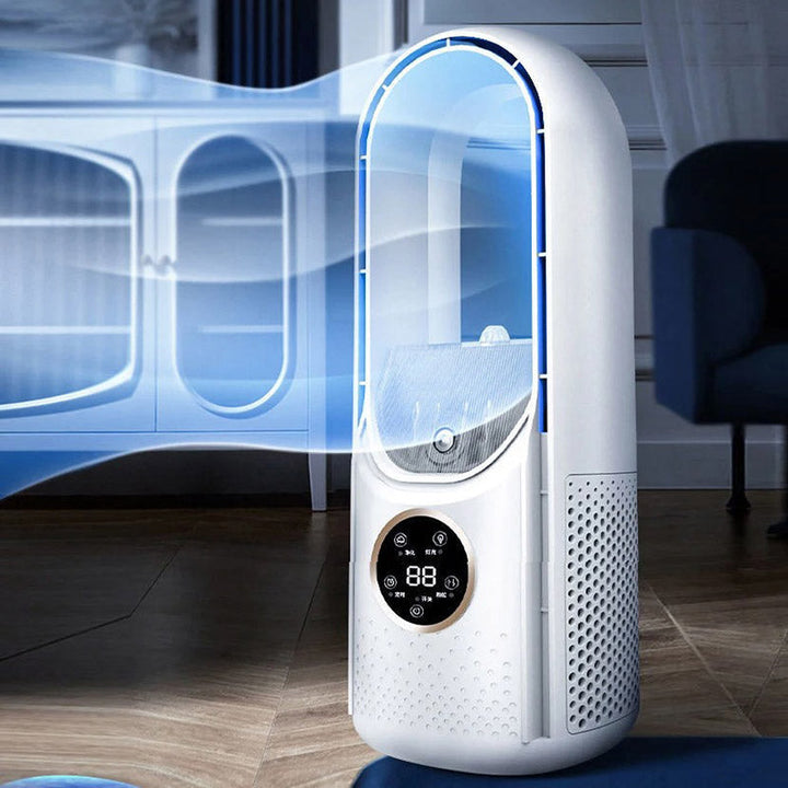 Bladeless Portable Air Conditioner | Ultra-Quiet, Ergonomic Design & Ideal for Home and Office Use | Kalsten
