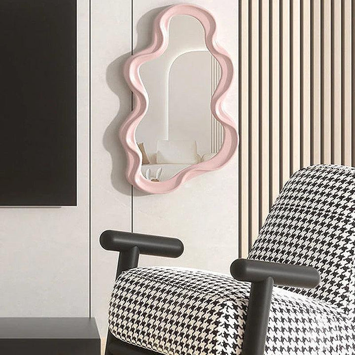 Kalsten | Spiegelia Decorative Cloud-Shaped Mirror - for Living Room, Bedroom & Bathroom