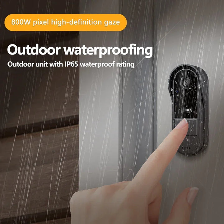 Wireless Video Doorbell with Night Vision