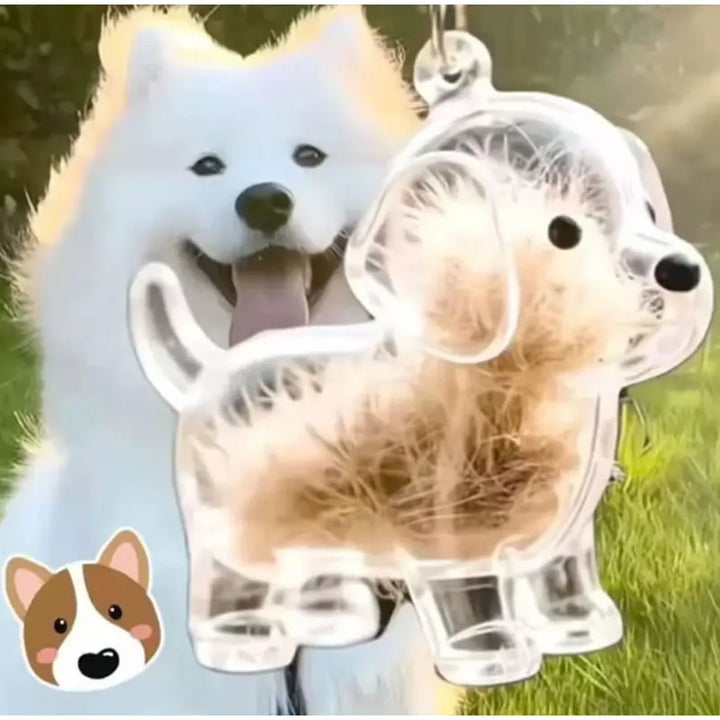 Transparent fur memory tag Kalsten