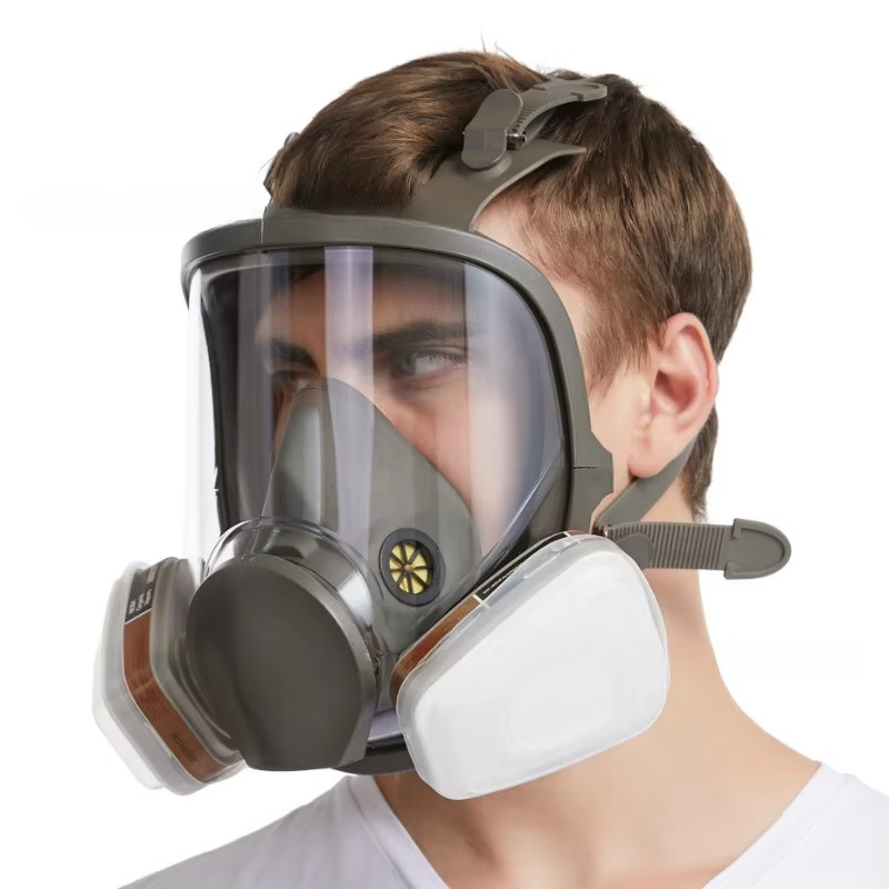 Kalsten | Comprehensive Full Face Respirator Safety Gas Mask with Anti-Fog Protection