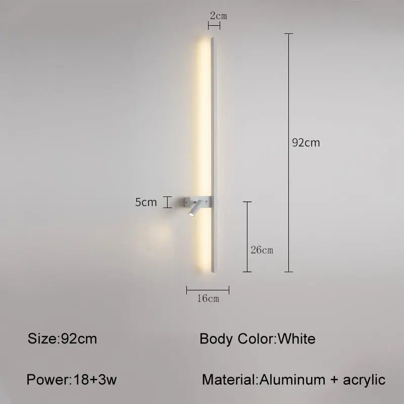 Creative Rotatable LED Wall Lamp - Modern and Versatile Lighting Solution | Kalsten