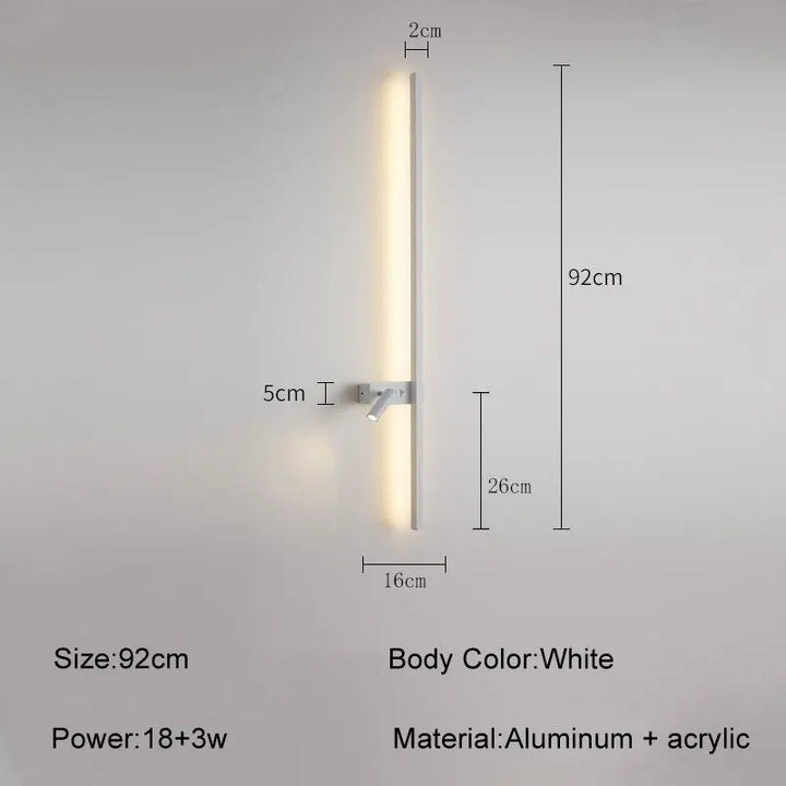 Creative Rotatable LED Wall Lamp - Modern and Versatile Lighting Solution | Kalsten