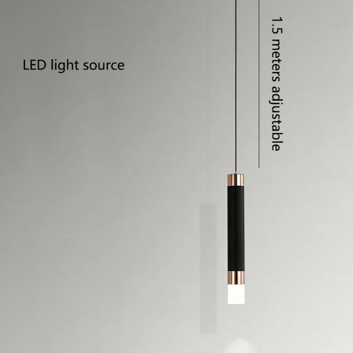 Modern Minimalist LED Pendant Light Chandelier – Adjustable Suspension Lamp for Bedroom, Living Room, and Home Decor | Kalsten