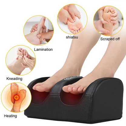 Skanto | Advanced Shiatsu Foot Massager with Heat Therapy and Deep Kneading