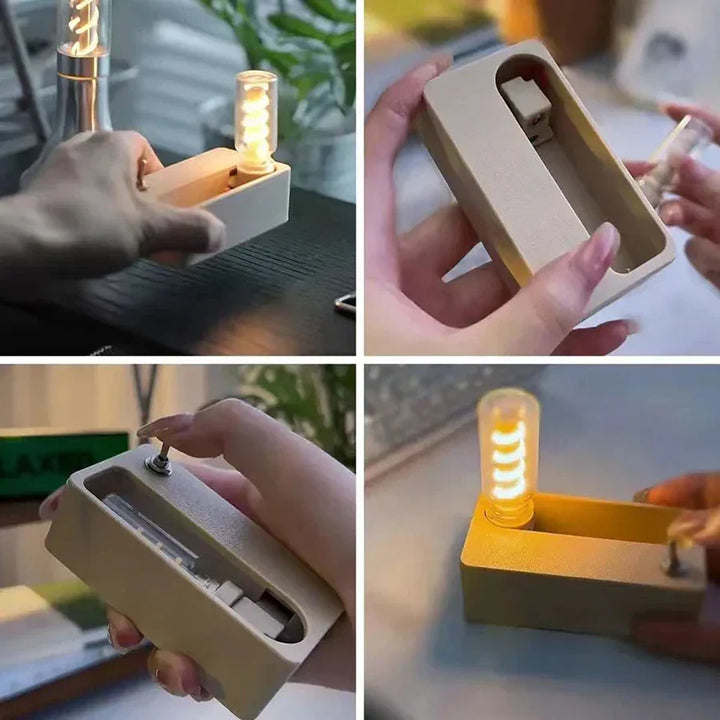 Mechanical Flip Rechargeable Night Lamp | Kalsten