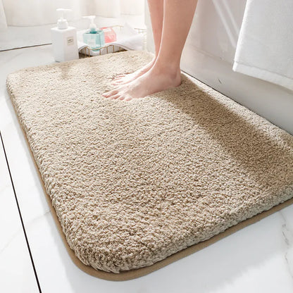 Skanto | SoftStep Luxury Bath Mat – Extra Thick Microfiber Mat with Anti-Slip and High Absorption