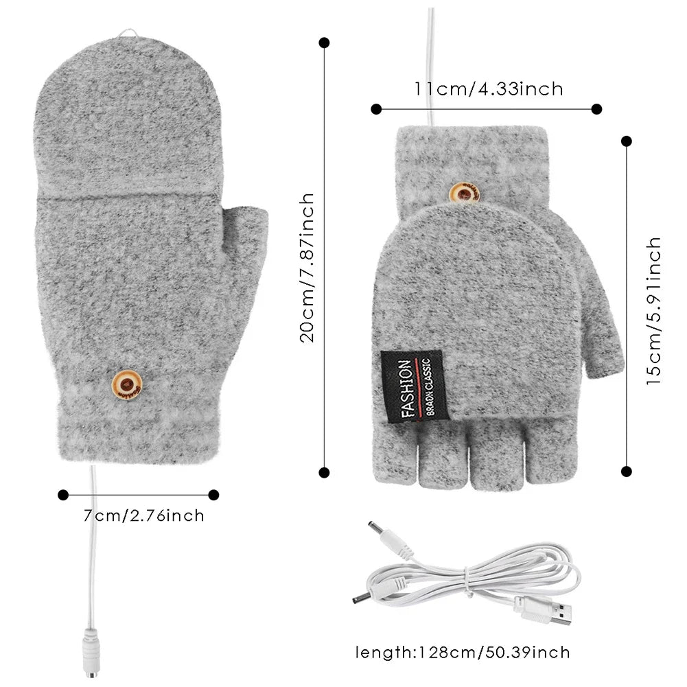 Kalsten | USB rechargeable warm wave heated gloves