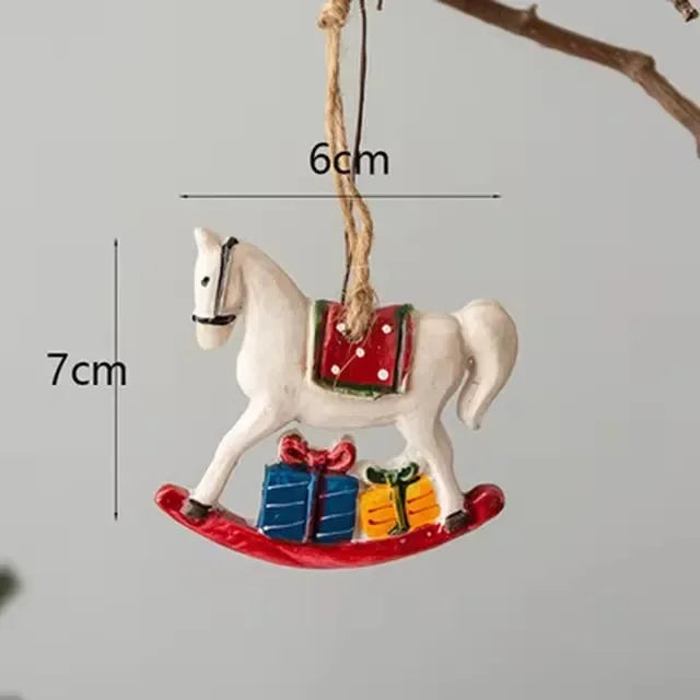 Classic Christmas decoration – Hanging Christmas stockings with moose design | Kalsten
