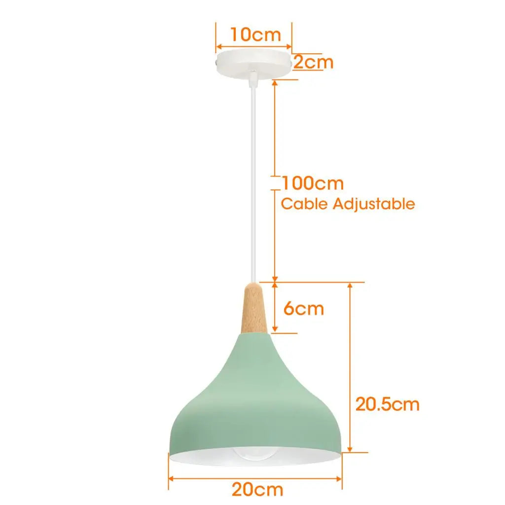 1/3 Heads Pendant Light - Retro Industrial Ceiling Lamp | Kalsten