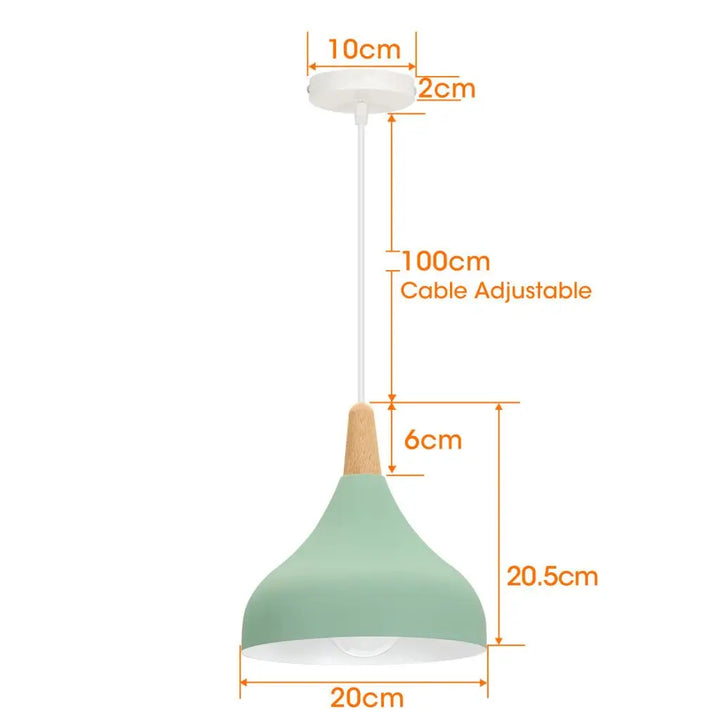 1/3 Heads Pendant Light - Retro Industrial Ceiling Lamp | Kalsten