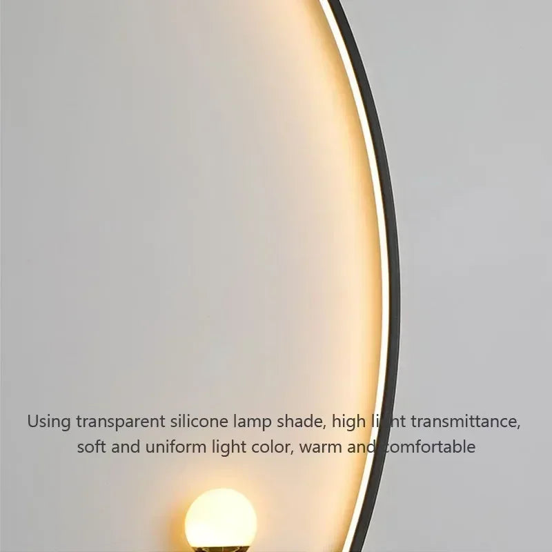 Modern LED Wall Lamp Black Gold - Sleek Long Strip Design for Versatile Illumination | Kalsten