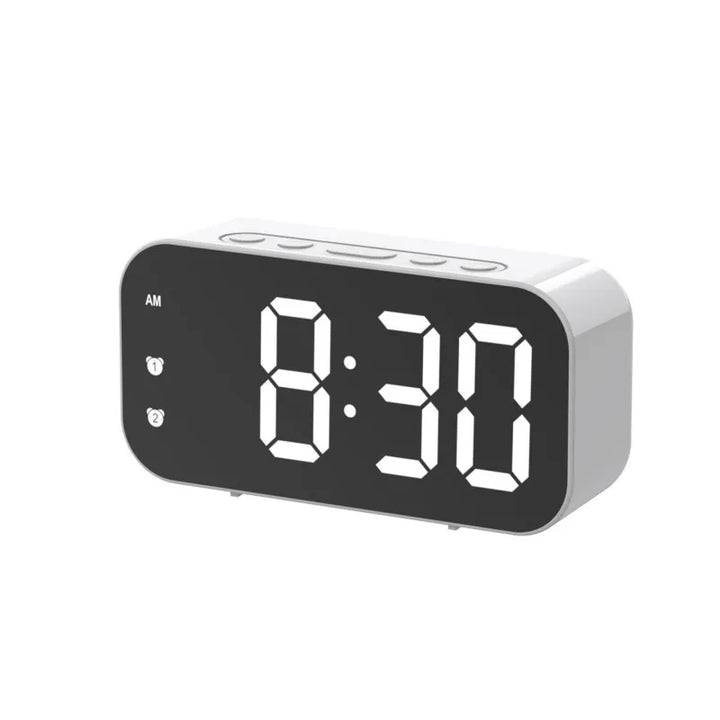 Modern LED alarm clock with temperature display and dual alarm function – Perfect for bedroom, office, and as stylish nightstand decoration | Kalsten