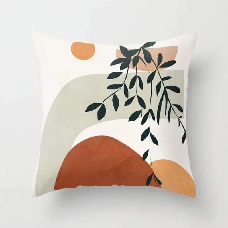VelvetHaven Cushion Cover - Stylish Botanical Cushion Cover for Fresh Interior Makeover Kalsten