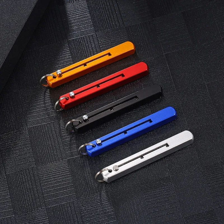 Compact Titanium Outdoor Defense Tool Keychain | Kalsten