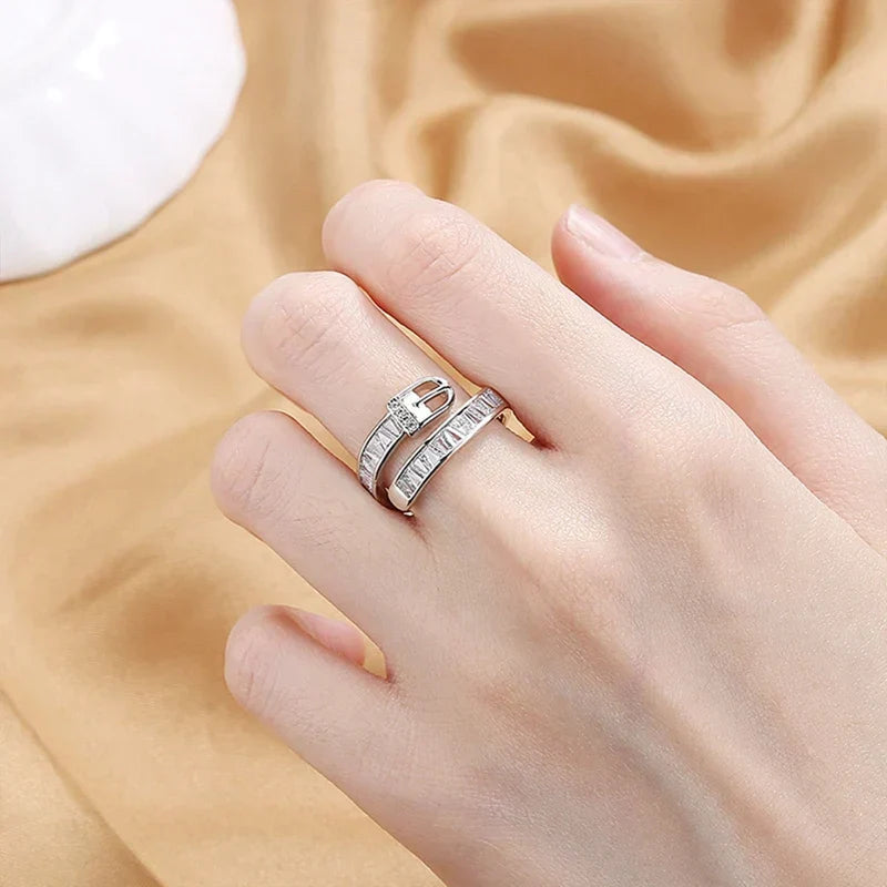 Kalsten | Diamond Belt Ring