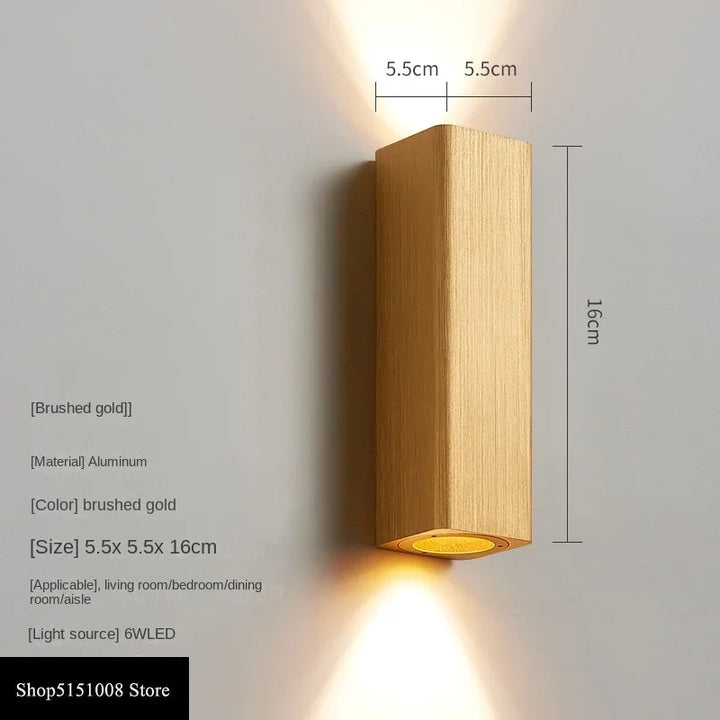 LumiGlow - Stylish LED Wall Lamp with Warm and Cool Light | Kalsten