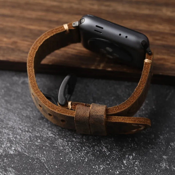 Kalsten | Handcrafted genuine leather cowhide Apple Watch band