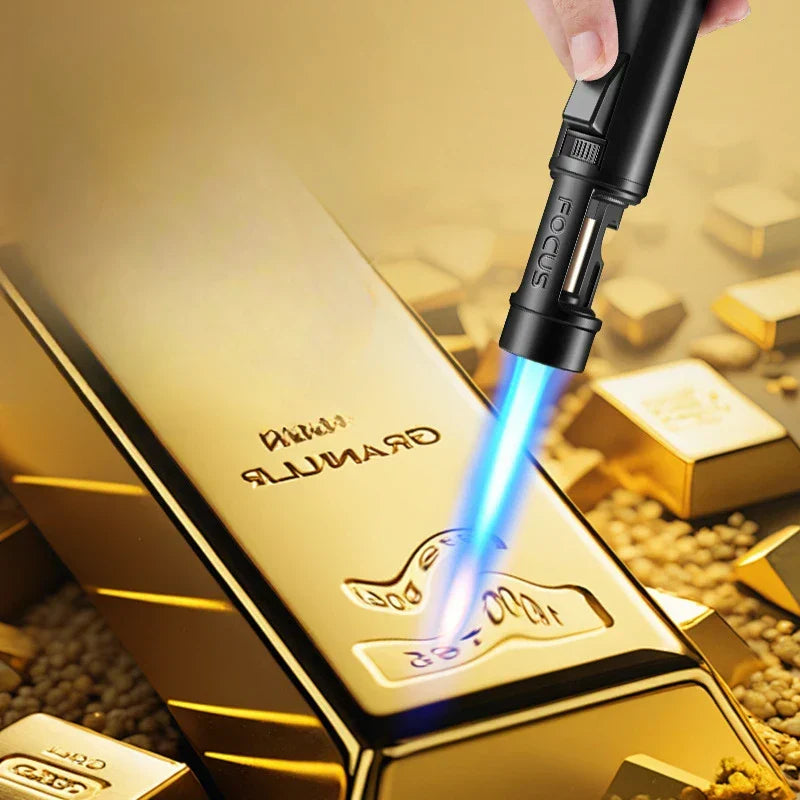 Portable Handheld Windproof Butane Torch Lighter | Kalsten