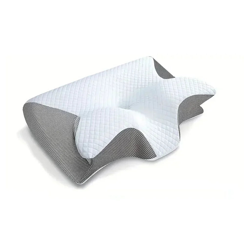 Kalsten | Memory Foam Cervical Pillow | Ergonomic 2-in-1 Design for Neck Pain Relief & Comfortable Sleep
