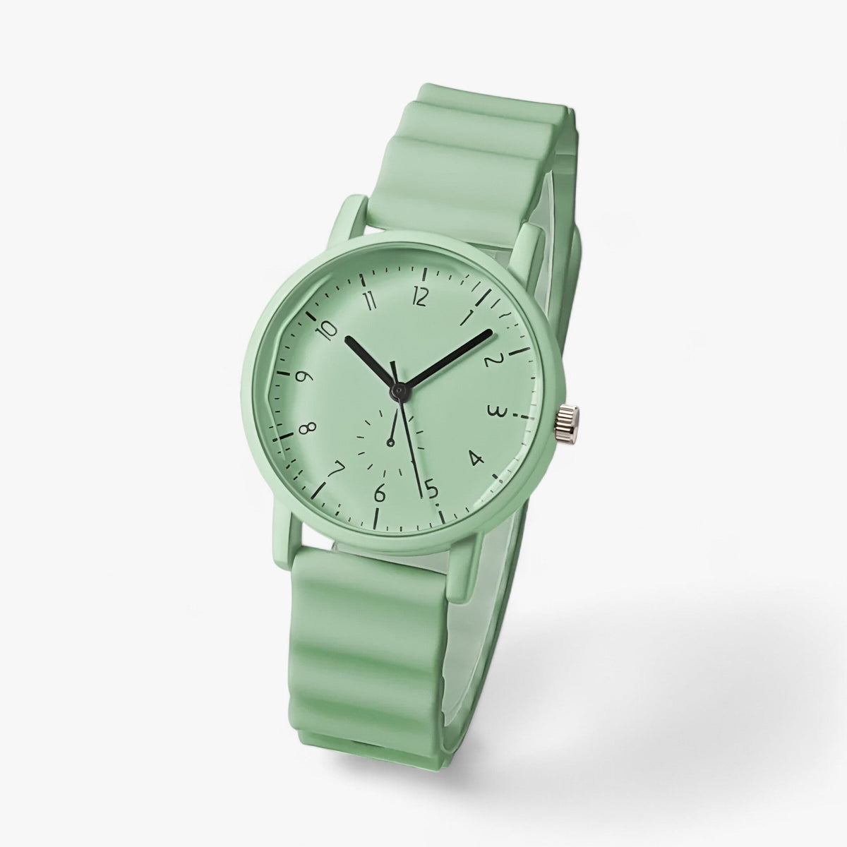 Skanto | Mina Jelly Watch – Colorful Quartz Watch with Elegant Silicone Wave Strap