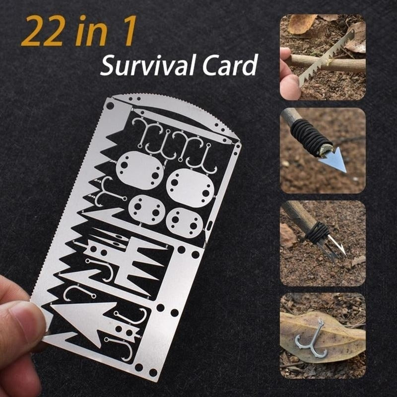 22in1 Stainless Steel Outdoor Survival Pocket Tool | Kalsten