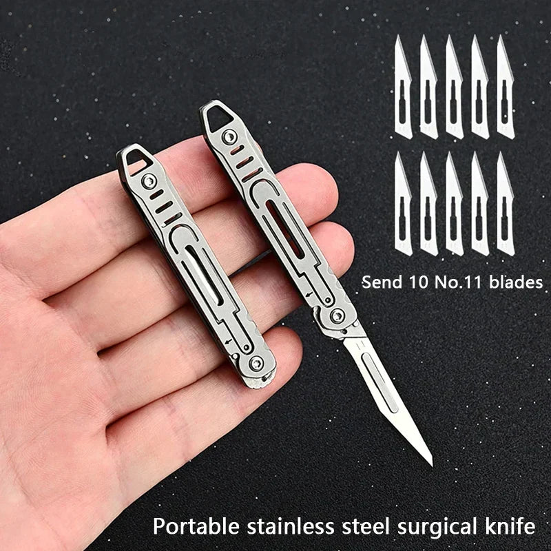 Replaceable Blades Foldable EDC Knife | Kalsten