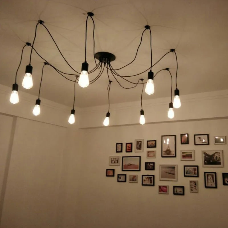 DIY Pendant Lights: Modern Retro Chandelier for Stylish Home Decor | Kalsten