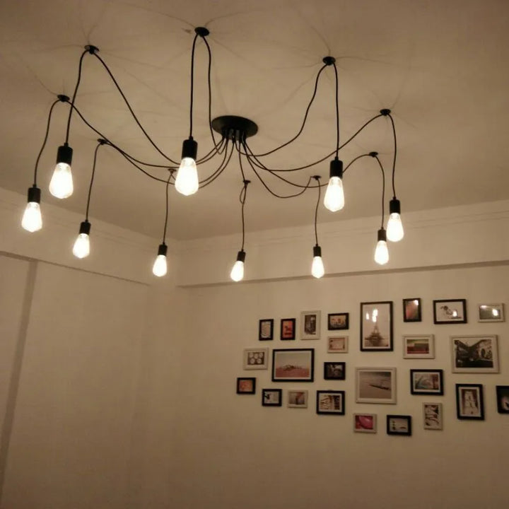 DIY Pendant Lights: Modern Retro Chandelier for Stylish Home Decor | Kalsten