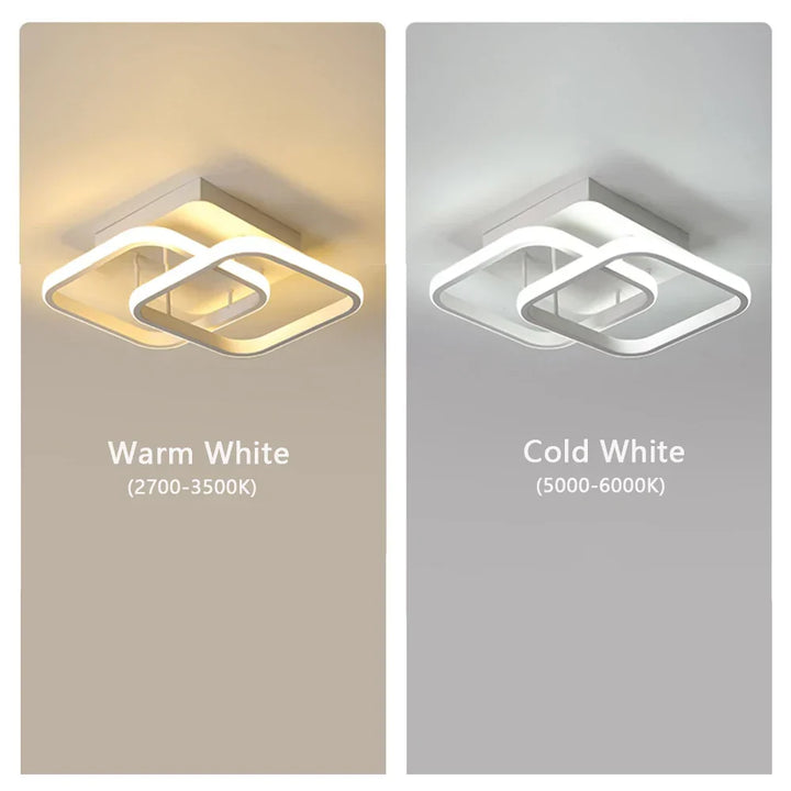 IRALAN Ceiling Chandelier LED Corridor Ceiling Lamp for Kitchen Bedroom Living Balcony Aisle Lamp Home Decor Foyer Track Lights | Kalsten