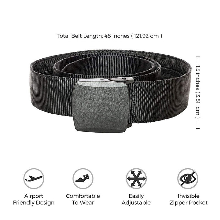 Anti-Theft Hidden Wallet Travel Belt | Kalsten