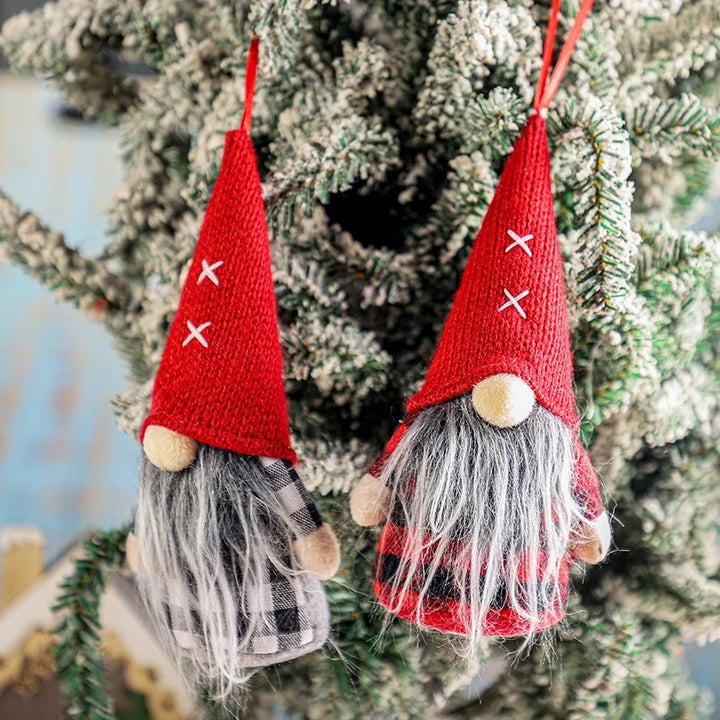 Festive Plush Gnomes with Jingle Bells & Holly Kalsten