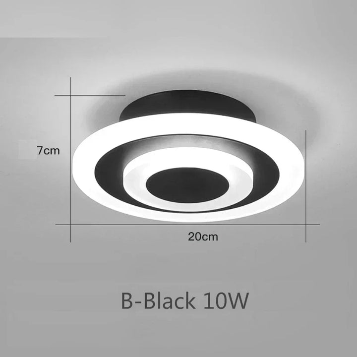 Modern LED Ceiling Light - Stylish Illumination for Corridor, Bathroom, Living Room | Kalsten