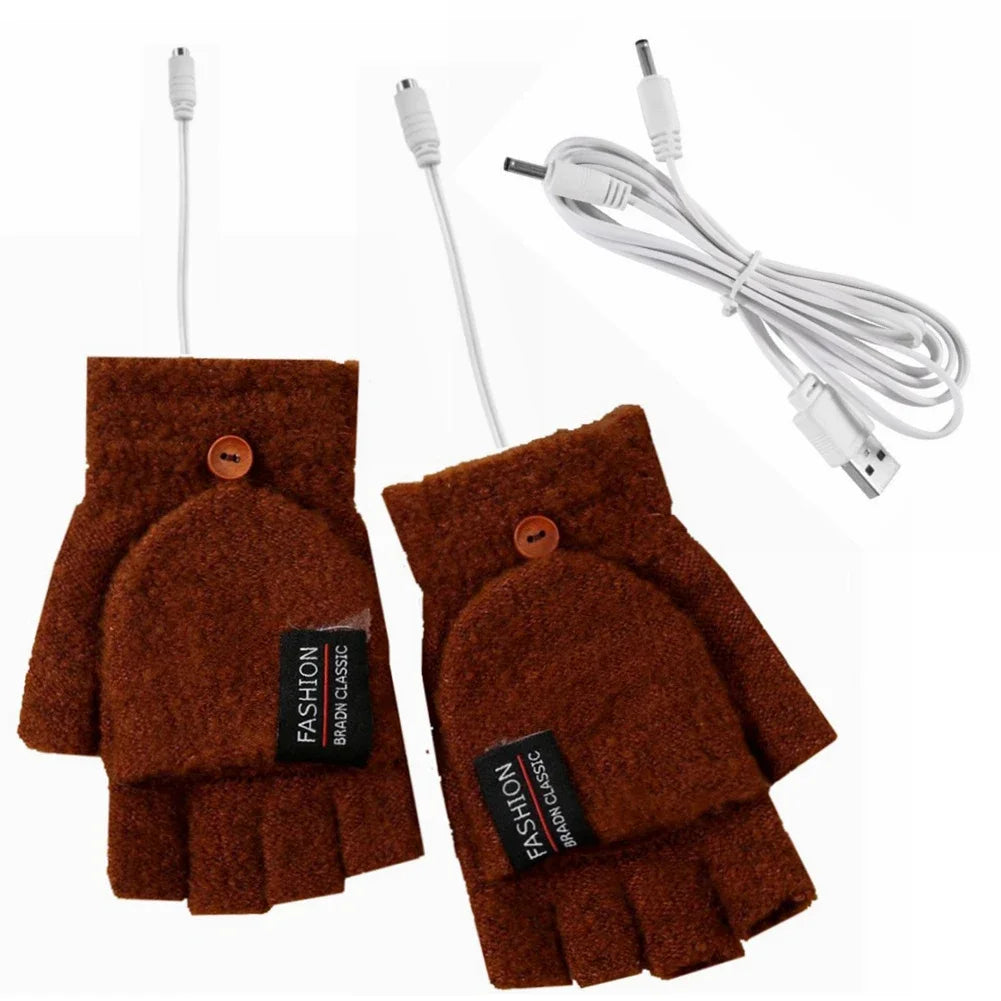 USB Rechargeable Warm Wave Heated Gloves | Kalsten