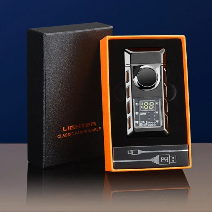 Voice Controlled USB Colorful Double Flame Lighter | Kalsten
